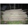 Image 1 : 51 Treated Sharpened Fence Posts 7' to 8'- Over 1/2 are 7' (One money for All)