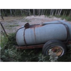 280 Gal Water Tank Trailer