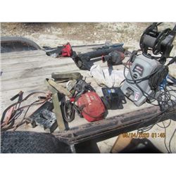 1800 LB Elec Pressure Washer, Receiver Hitch, Tow Rings, & Ratchet Strapping