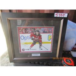 Mark Giordano Framed Autographed Picture