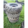 Image 1 : 4 Quad Tires w Rims 25 x 10 00- 12