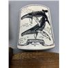 Image 5 : Three Scrimshaw Fossilized Ivory Pieces