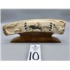 Image 12 : Scrimshaw and Carved Fossilized Ivory Artwork Statue