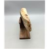 Image 5 : Scrimshaw and Carved Fossilized Ivory Artwork Statue