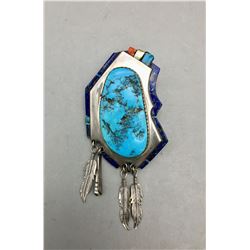 Unique Turquoise Pendant