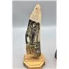 Image 2 : Two Fossilized Ivory Statues/Carvings