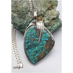 Large Turquoise Pendant