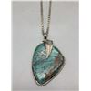 Image 3 : Large Turquoise Pendant