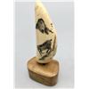 Image 4 : Three Scrimshaw Fossilized Ivory Pieces