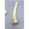 Image 9 : Three Fossilized Ivory Carvings