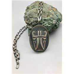 Hopi Pendant on a Handmade Chain