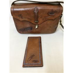 Leather Bag and Wallet by Jack Barnett