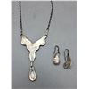 Image 6 : Zuni Turquoise Channel Inlay Necklace Set