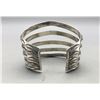Image 3 : Vintage Five Row Triangle Wire Bracelet