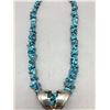 Image 3 : Turquoise and Sterling Silver Necklace