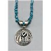Image 7 : Turquoise and Sterling Silver Necklace