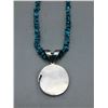 Image 9 : Turquoise and Sterling Silver Necklace