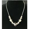 Image 2 : Sterling Silver and Inlay Necklace