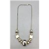 Image 3 : Sterling Silver and Inlay Necklace