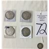 Image 8 : Four Morgan Silver Dollars