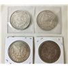 Image 7 : Four Morgan Silver Dollars
