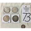 Image 8 : Four Morgan Silver Dollars