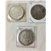 Image 1 : Three Morgan Silver Dollars