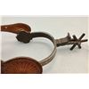 Image 11 : Single Mounted L and M Spurs with Straps