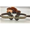 Image 14 : Single Mounted L and M Spurs with Straps