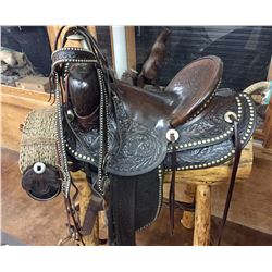 Fancy Fred Mueller Saddle and Bridle