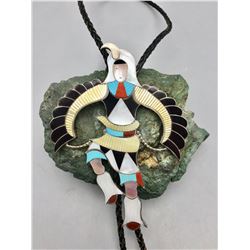 Johnathan Beyuka Zuni Inlay Bolo