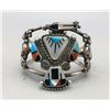 Image 2 : Zuni Inlay Thunderbird Bracelet