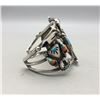 Image 3 : Zuni Inlay Thunderbird Bracelet