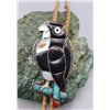 Image 1 : Zuni Inlay Hawk Bolo
