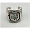 Image 3 : Large Zuni Inlay Bracelet by Quam