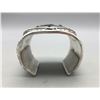 Image 8 : Large Zuni Inlay Bracelet by Quam