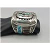 Image 9 : Large Zuni Inlay Bracelet by Quam