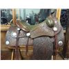 Image 11 : Fancy F.O. Baird Saddle With Tapaderos
