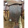 Image 12 : Fancy F.O. Baird Saddle With Tapaderos