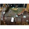 Image 15 : Fancy F.O. Baird Saddle With Tapaderos
