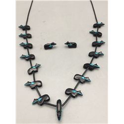 Rignie Boone Zuni Fetish Necklace Set