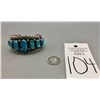 Image 9 : Nine Stone Vintage Turquoise Bracelet