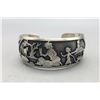 Image 2 : Hyson Craig Navajo Overlay Storyteller  Bracelet
