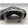 Image 6 : 1970s Navajo Turquoise Cluster Bracelet