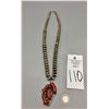 Image 11 : Vintage Navajo Pearls and Coral Cluster Necklace
