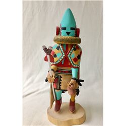 Hopi Aholi Kachina by Talahytewa