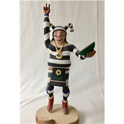 Hopi Clown Kachina by Talahytewa