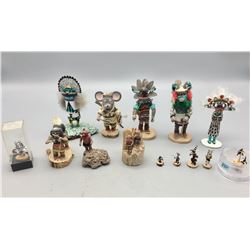 Group of 14 Mini Kachinas