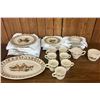 Image 1 : Vintage Rodeo Plate Set by Wallace China