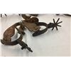 Image 8 : Three Pairs of Old Spurs